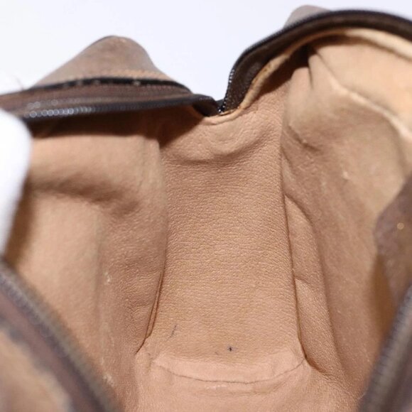 GUCCI GG Supreme Web Sherry Line Clutch Bag PVC Beige Red 63 01 012 Auth 135068 - Picture 16 of 16